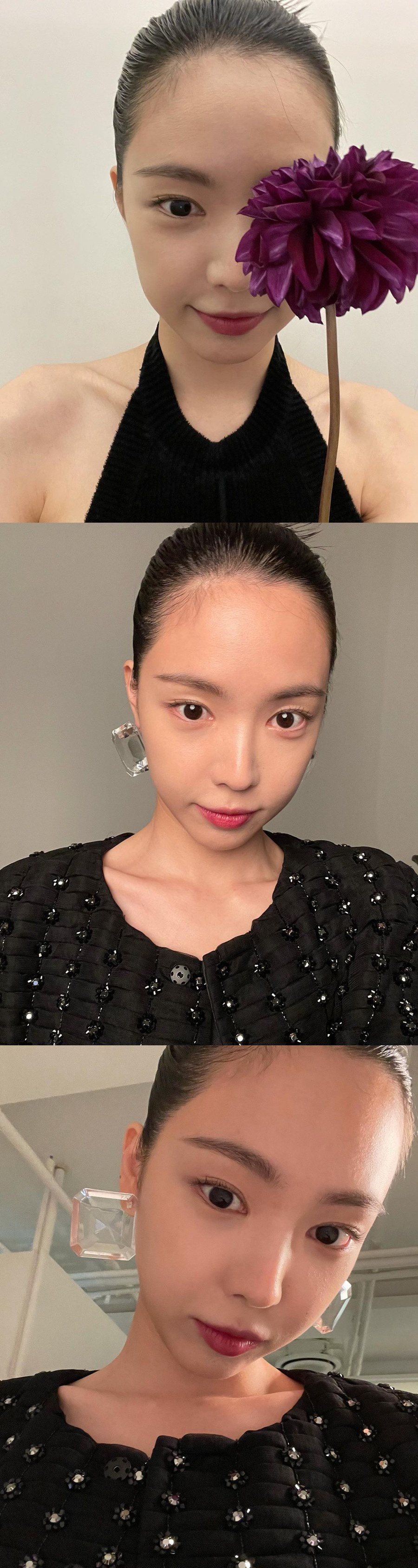 손나은, '얼빡샷' 자신감 엿보이는 도자기 피부…얼굴이 확 달라보이네