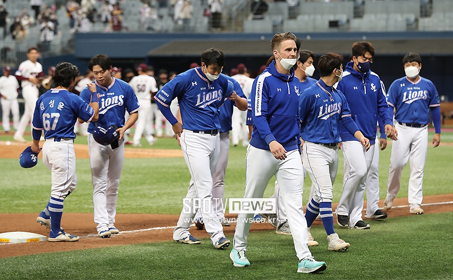 [포토S] 키움에 패배한 삼성, 1위 굳히기 실패