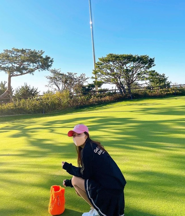'박성광♥' 이솔이, 퇴사하더니 골프장을 접수하셨네…"마미가 찍어준♥"