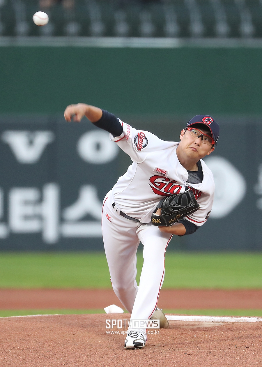 [포토S] 박세웅, '유종의 미를 향해'