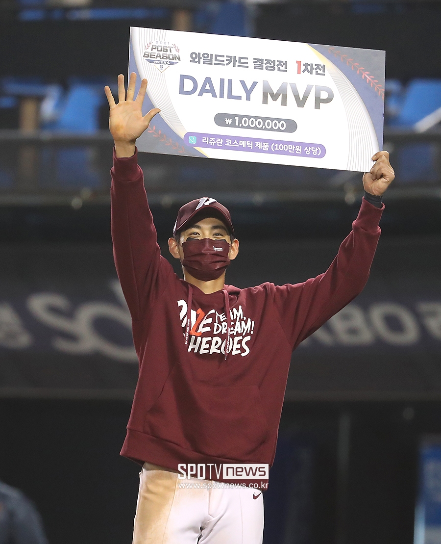 [포토S] 이정후, 데일리 MVP!