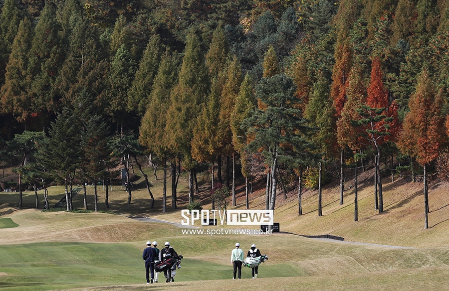 [포토S] LG 시그니처 플레이어스, '가을 정취를 느끼며'