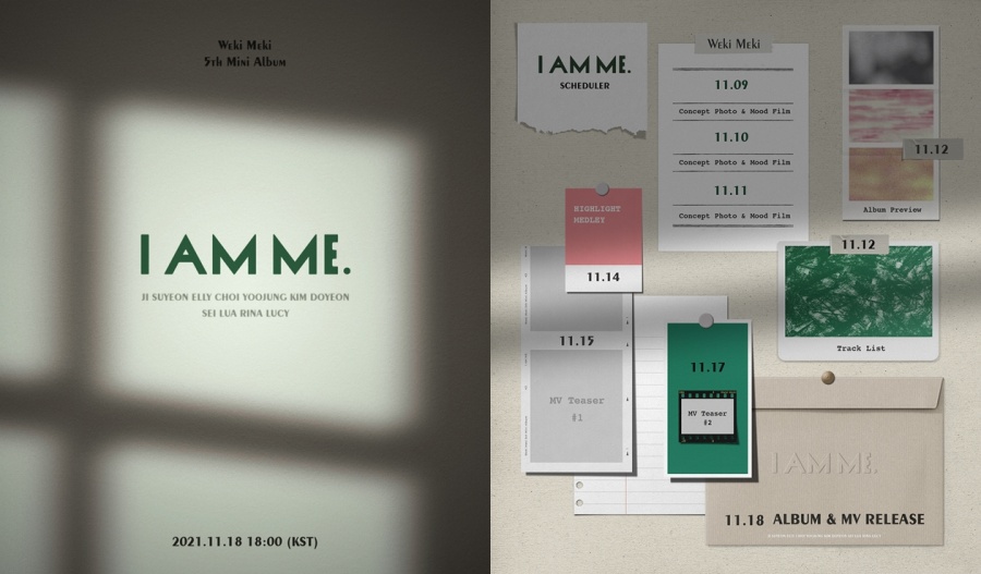 위키미키, 18일 '아이 엠 미.' 발매…1년여 만에 깜짝 컴백[공식]