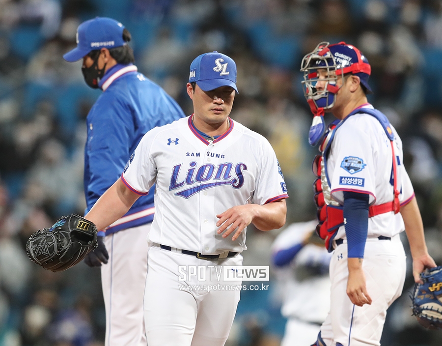 [포토S] 오승환, 2실점 후 강판