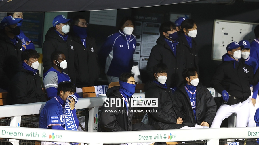 [포토S] 삼성, 어두운 분위기
