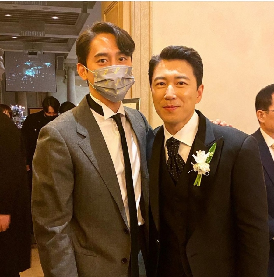 김상혁, 장수원 결혼식 현장 공개…연예계, 인싸들 다 모였네