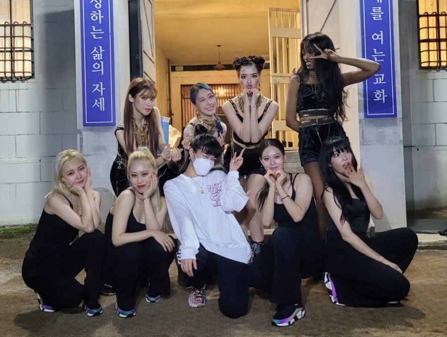 블랙스완 '스우파' 효진 초이와 완벽 케미 과시