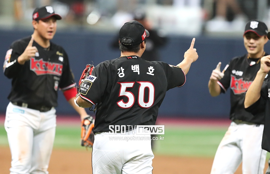 [포토S] 강백호, '통합우승에 1승 남았다!'