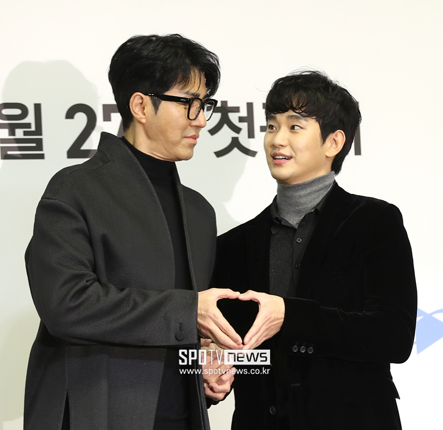 [포토S] 차승원-김수현, 폭소유발 눈맞춤