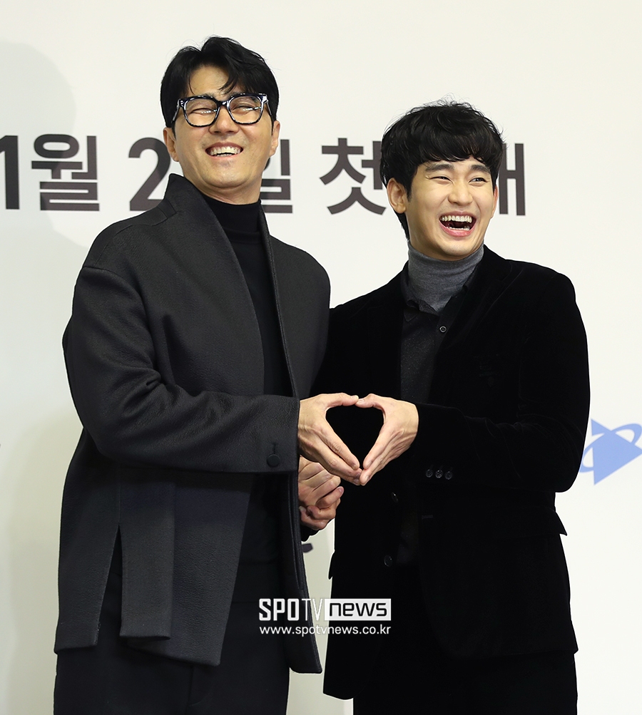 [포토S] 차승원-김수현, '너무 웃기잖아!'