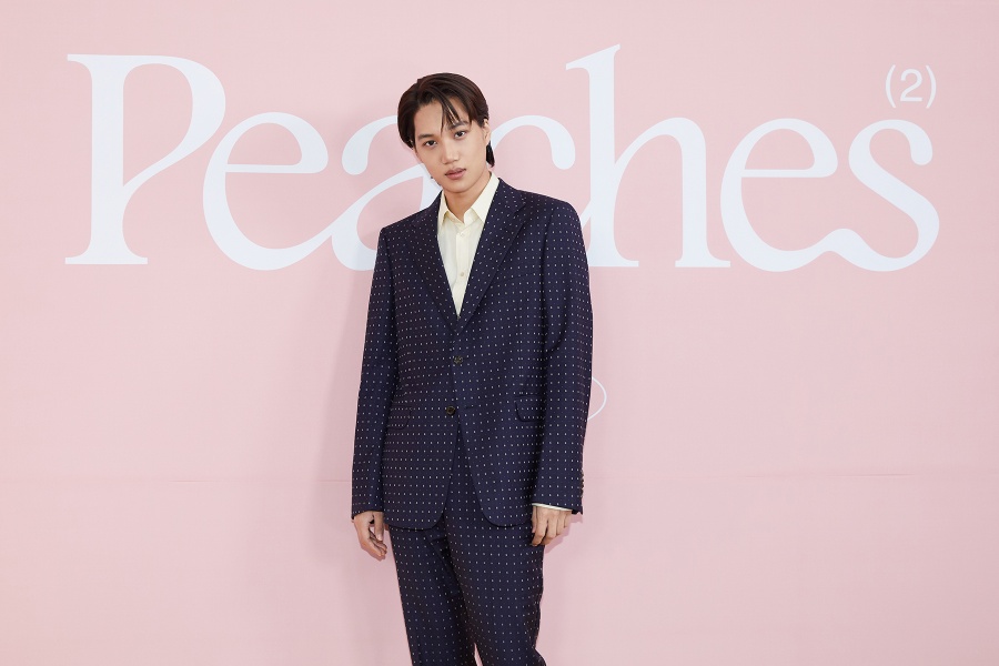 "사랑스럽다는 말 듣고파"…카이, '피치스'로 달콤한 카리스마 발산[종합]