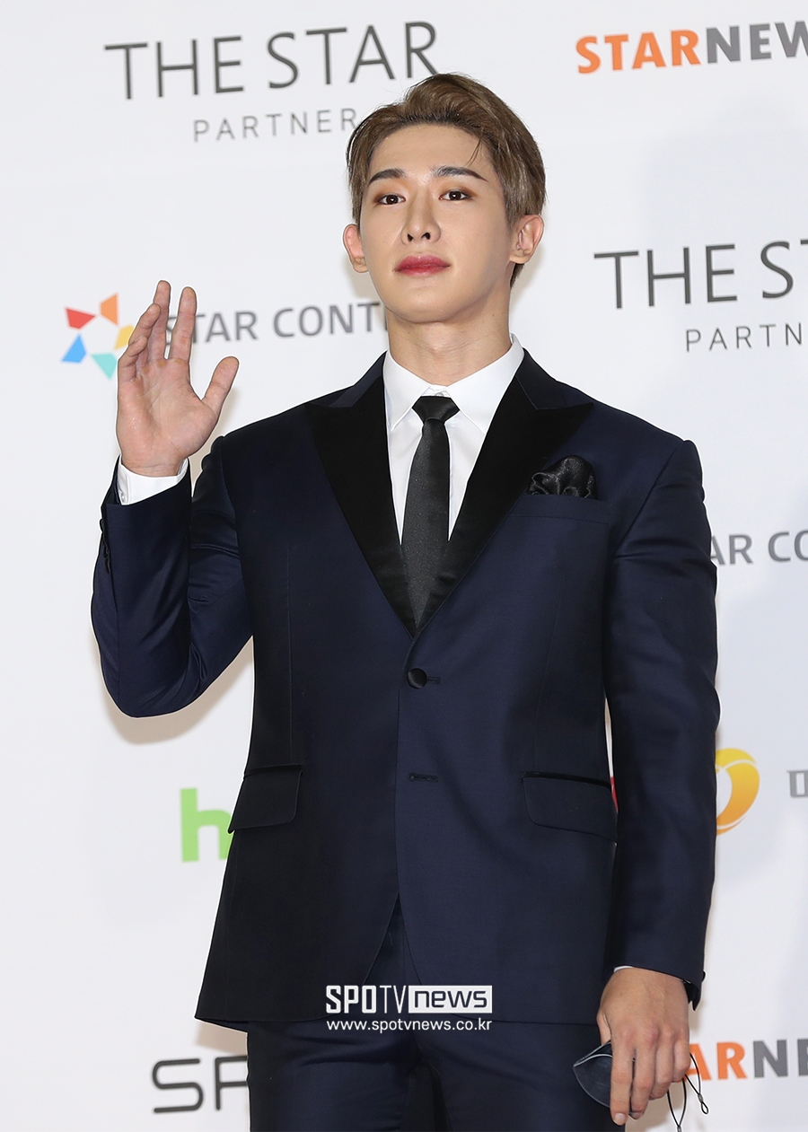 [포토S] 원호, 'AAA 왔어요'