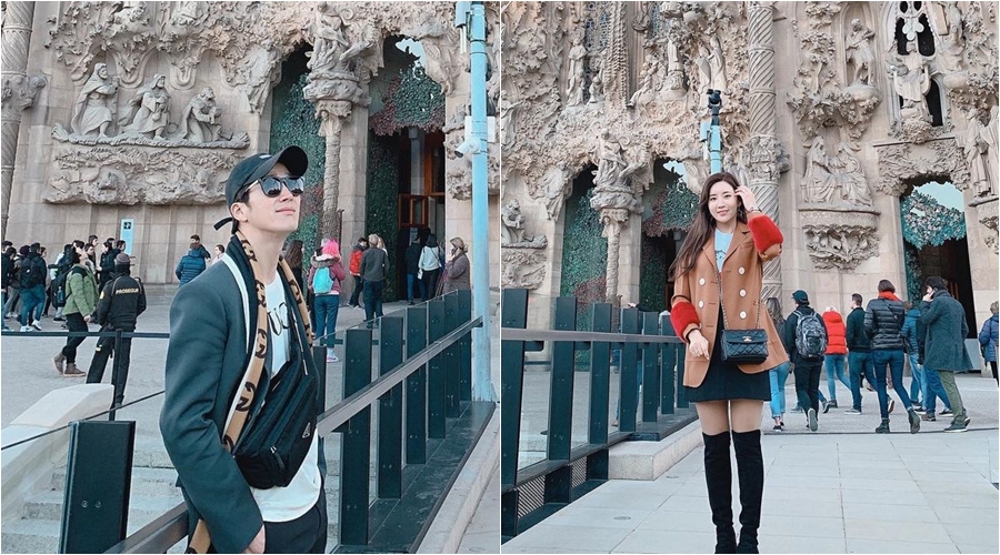 '김태희 올케' 이보미, ♥이완과 스페인 여행가서 행복했네…"대체 언제"