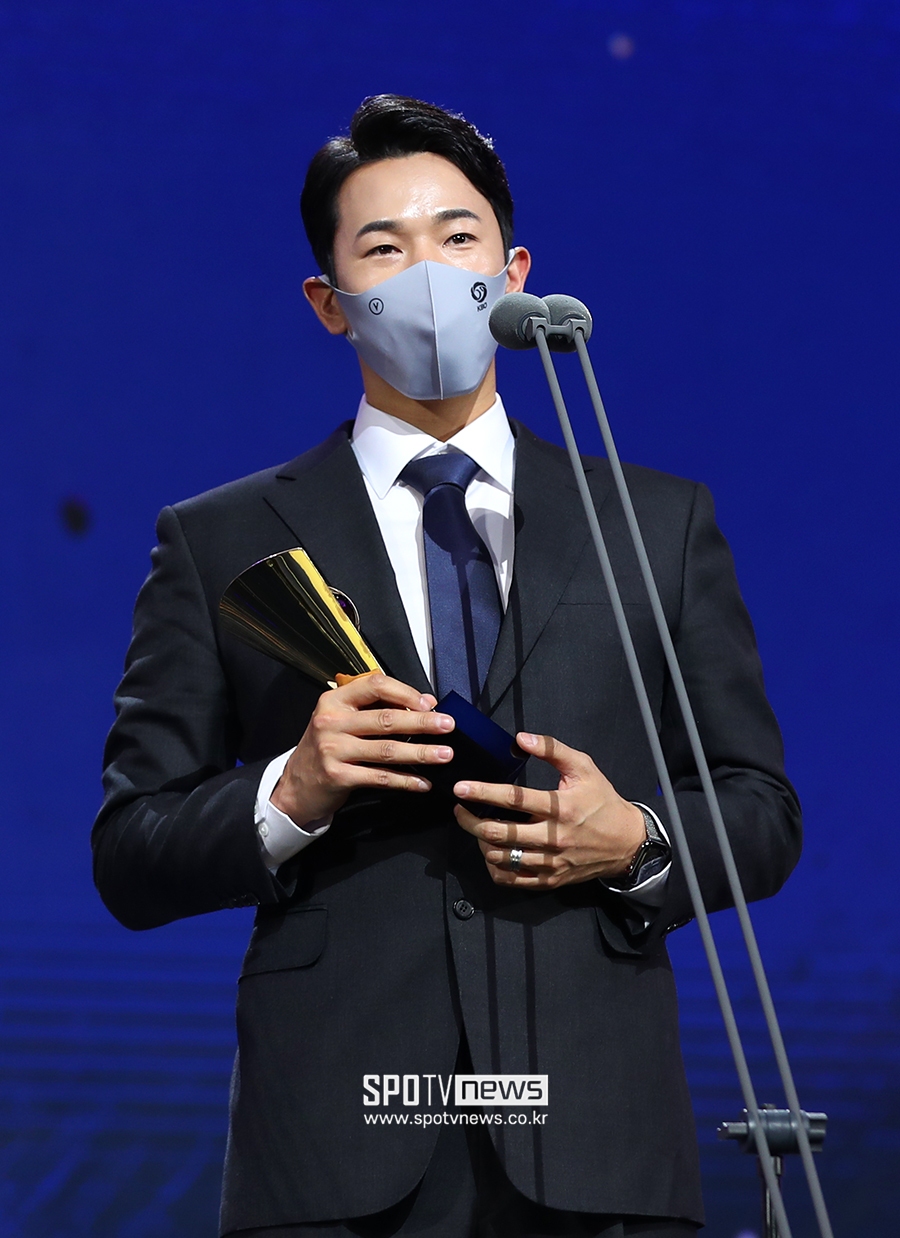 [포토S] 고영표, 페어플레이상 수상