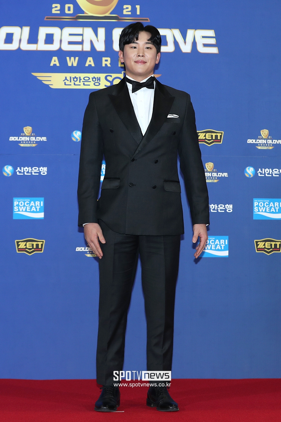 [포토S] 정은원, 멋지게 슈트 입고 골든글러브 참석