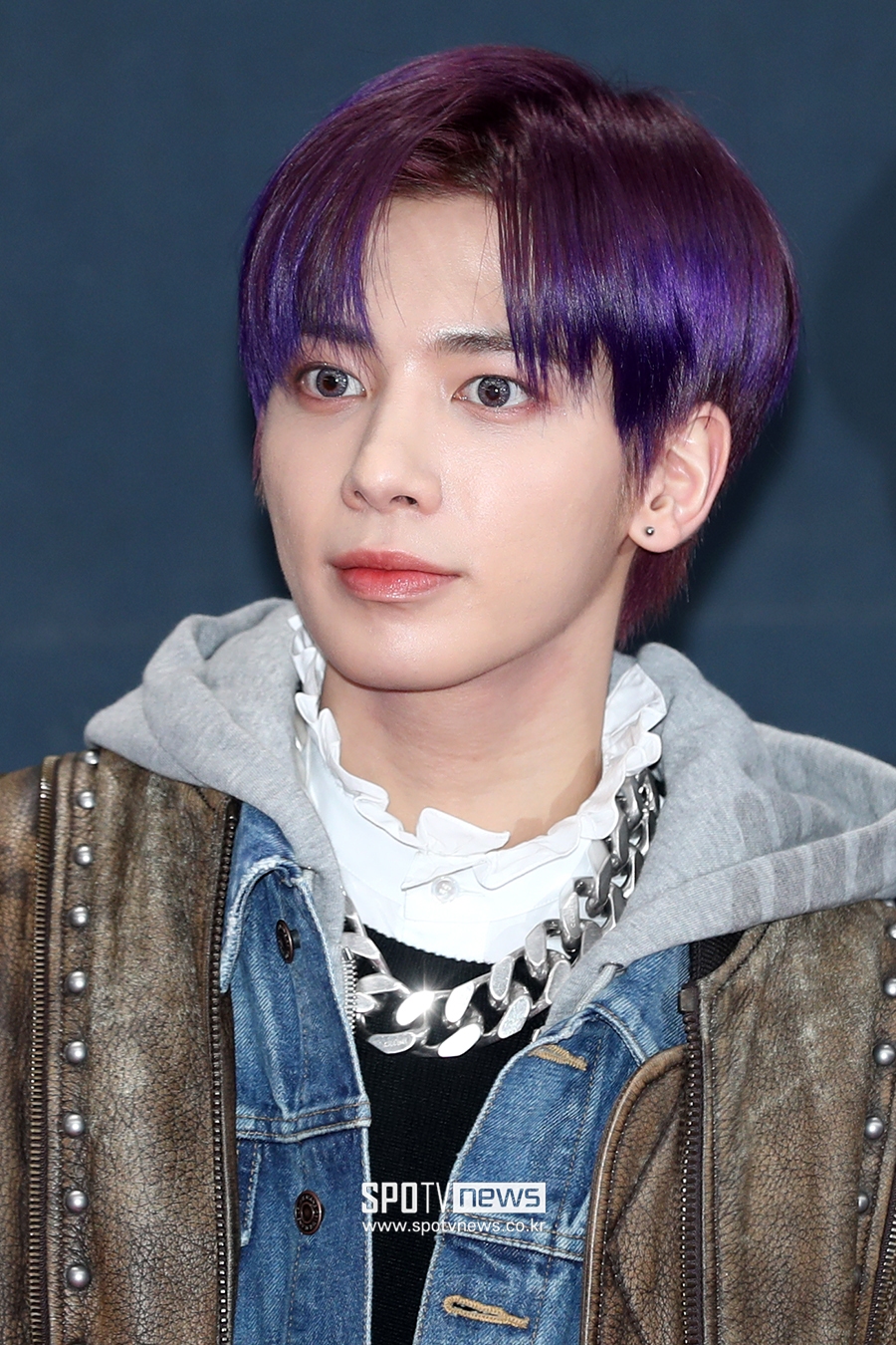 [포토S] TXT 태현, 보랏빛 머리