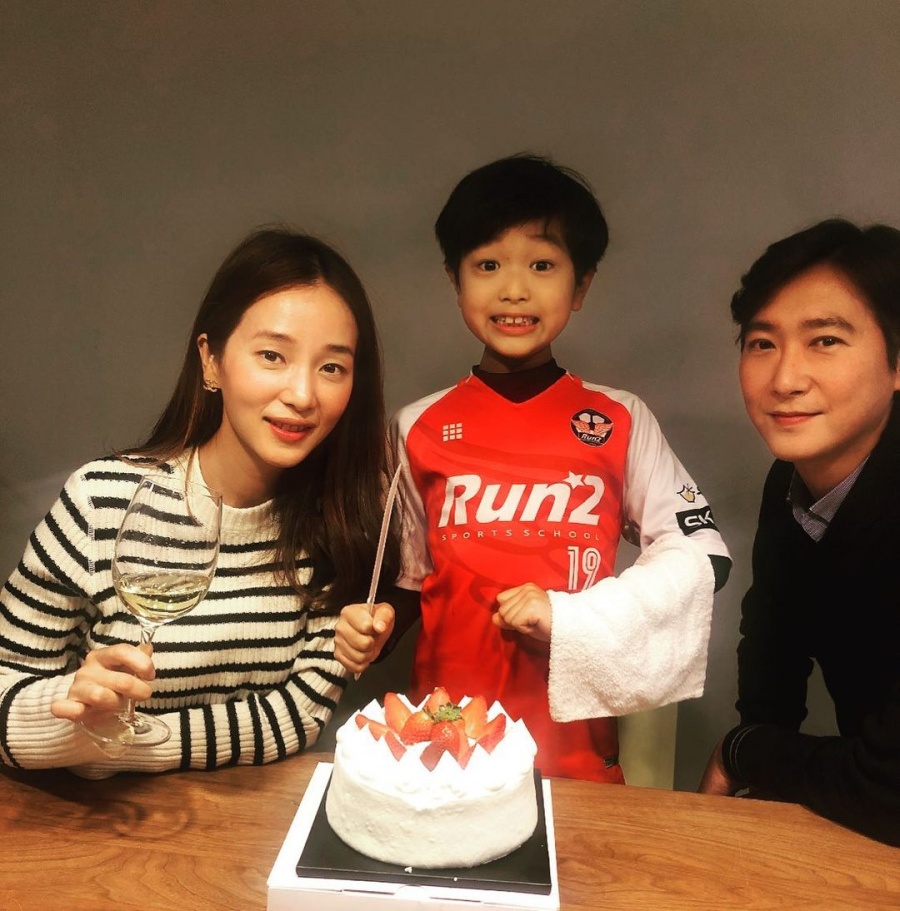 고지용♥허양임, 벌써 결혼 8주년…승재 갈수록 아빠 판박이네