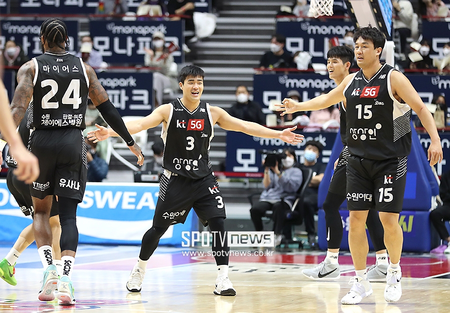 [포토S] KT, '9연승 가보자!'