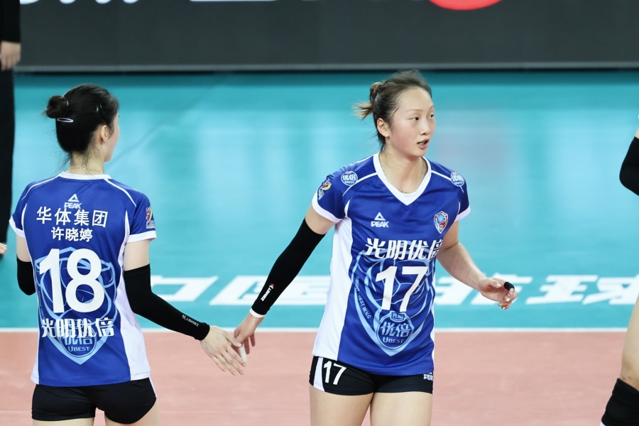 '김연경 휴식' 상하이, 광둥에 3-0 셧아웃 승리… 블로킹 빛났다