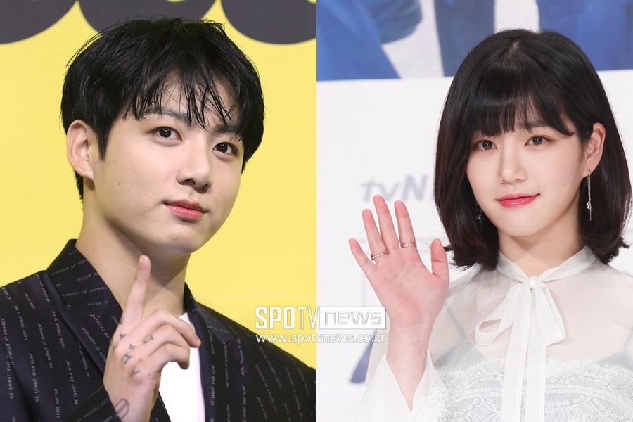 BTS 정국-이유비, 느닷없는 열애설에 "사실무근"[공식입장]