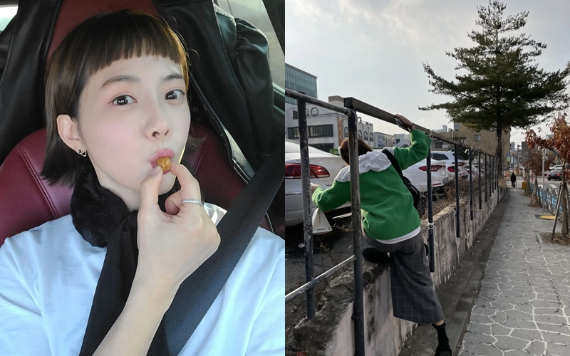 '이용규♥' 유하나, 학창시절 월담 좀 해봤나봐…"30미터 가기 귀찮아서"
