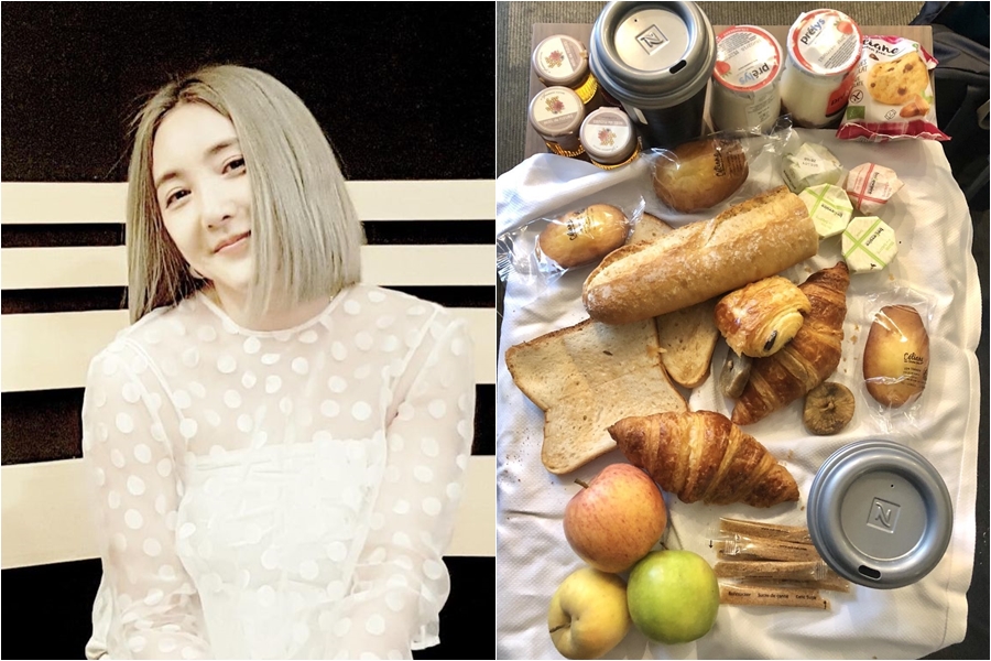 바다, 남편이 차려준 으리으리 아침상…♥10세 연하에 대접받고 사네