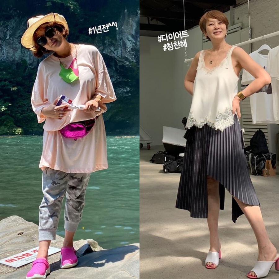 이승연, 다이어트 후 애 하나 나간 몸매…"자랑 아니지만 1년 전과 달라"