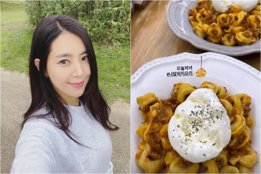 '차세찌♥' 한채아, 축구 못한다더니 이걸 하네…애정 뚝뚝 저녁