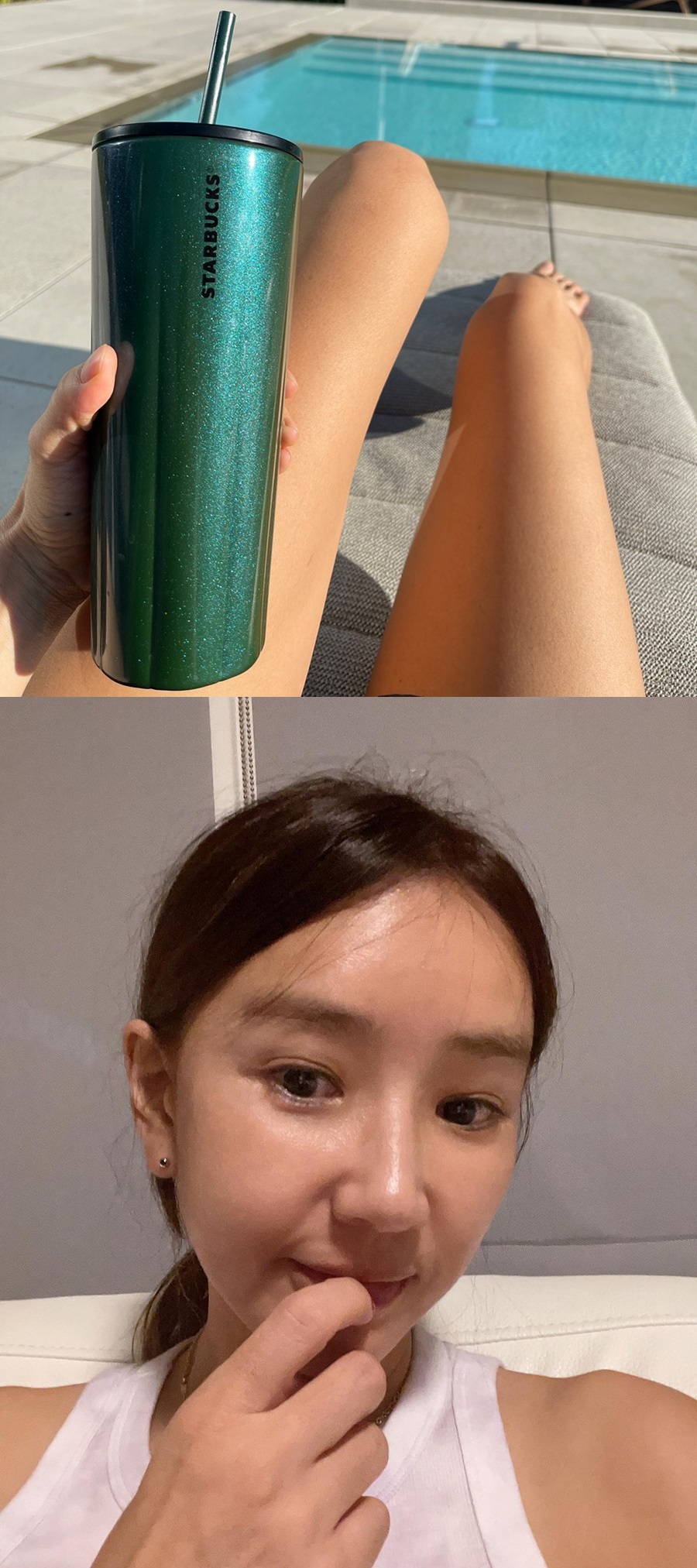 윤현숙, 51세의 '美친' 각선미…나이 거꾸로 먹는 '관리의 중요성'