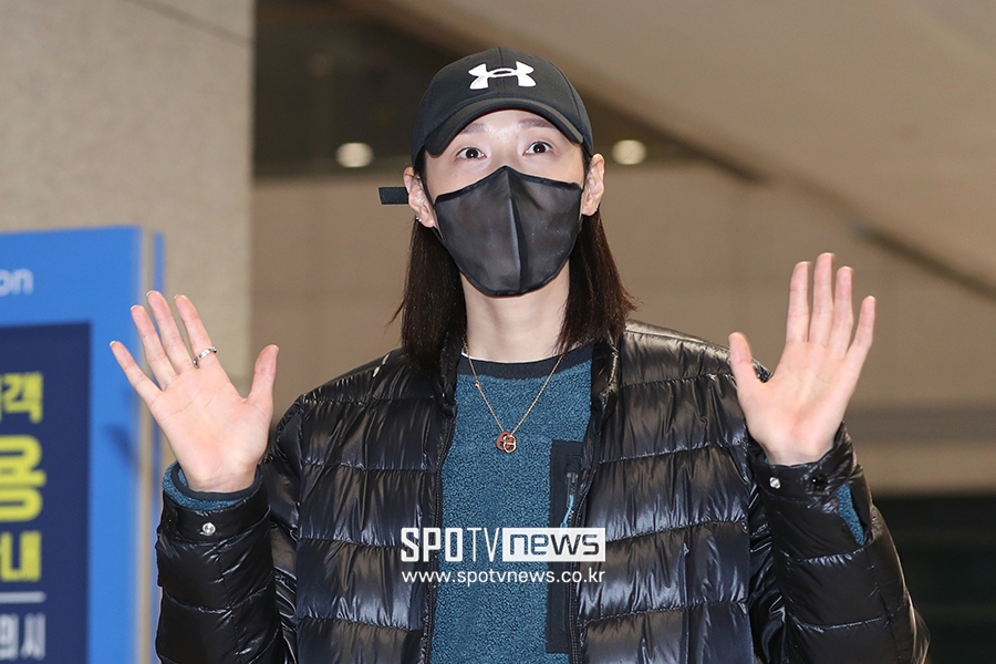 [포토S] 김연경, 중국 리그 마치고 귀국