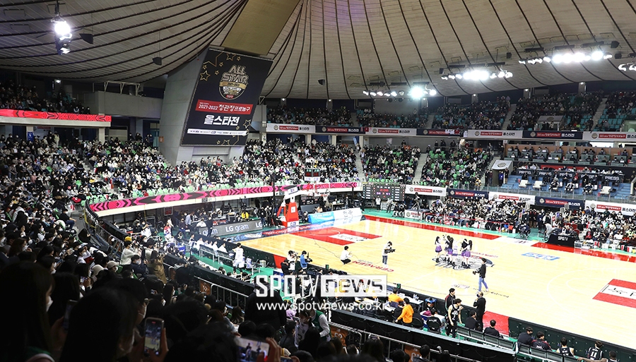 [포토S] 2년 만에 열린 KBL 올스타전, 구름 관중