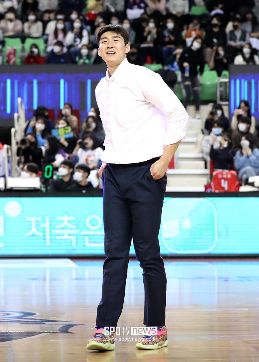 [포토S] 양홍석, '농구가 제일 쉬웠어요'
