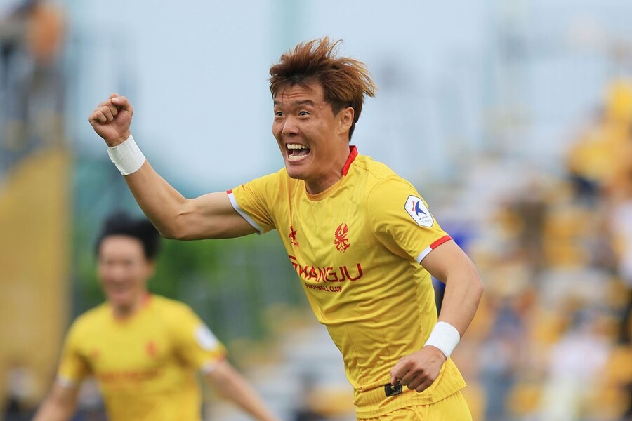▲ 한희훈 ⓒ광주FC