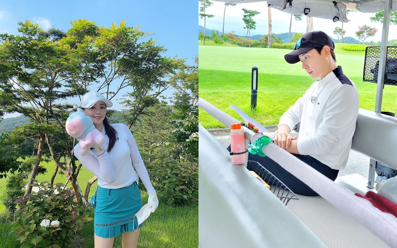 ▲ 이은주(왼쪽), 앤디. 출처| 이은주, 앤디 인스타그램