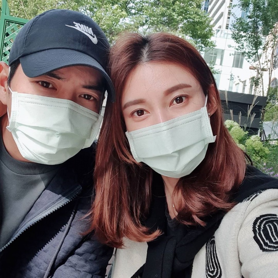 ▲ 주상욱(왼쪽)과 차예련. 출처ㅣ차예련 SNS