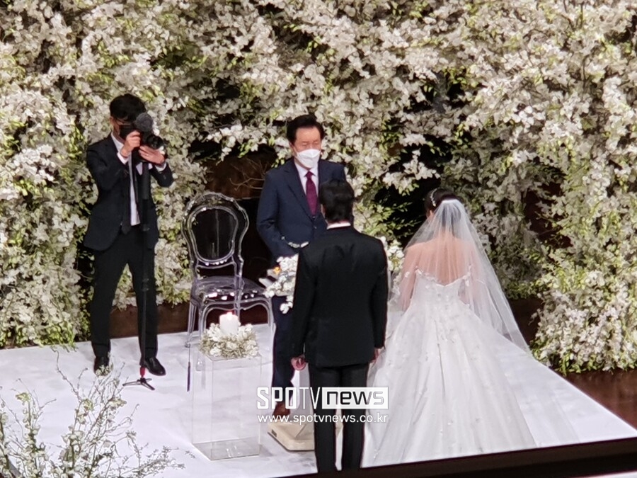 ▲ 최태준 박신혜 결혼식 ⓒ스포티비뉴스