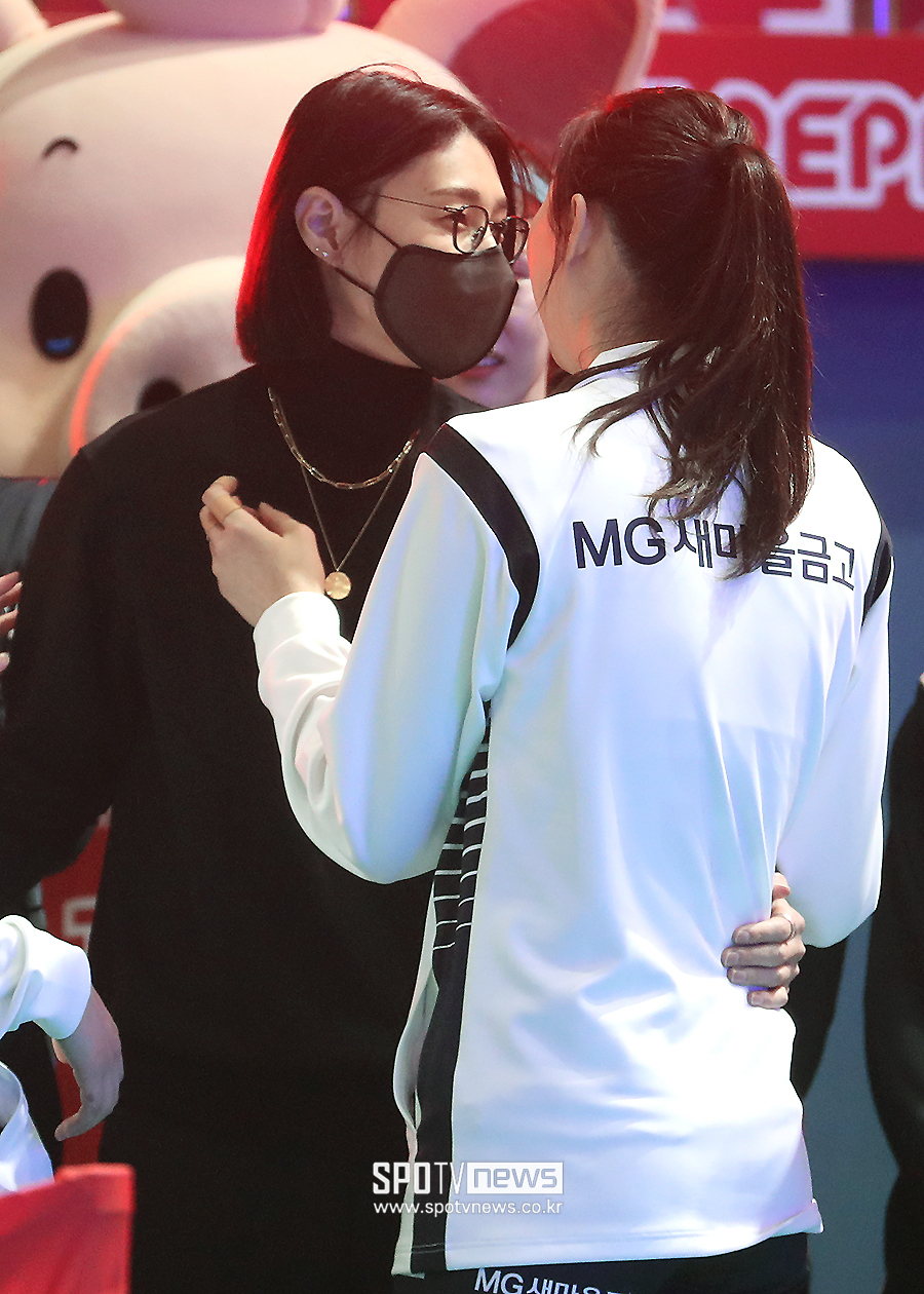 ▲ 김연경 양효진 ⓒ곽혜미 기자