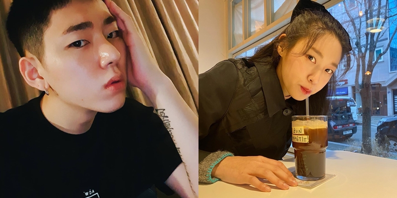 ▲ 지코(왼쪽)와 설현. 출처| 지코, 설현 인스타그램