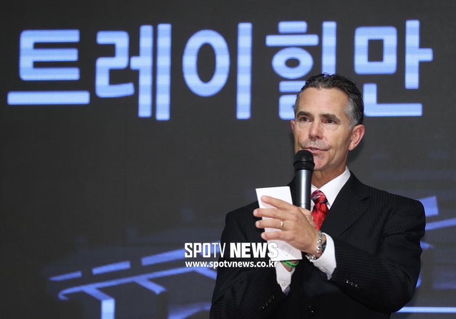 ▲ 트레이 힐만 전 SK 와이번스 감독. ⓒ 곽혜미 기자