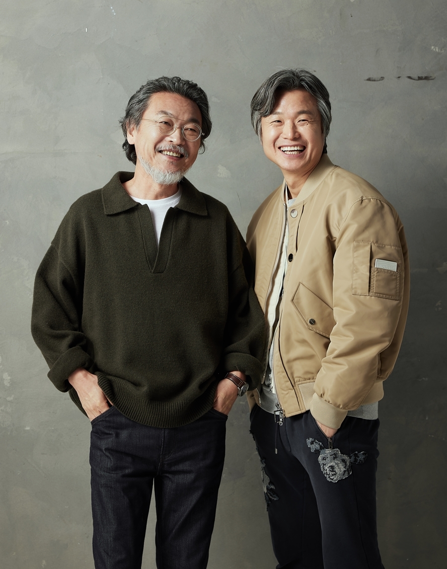 ▲ '나의 촛불' 김의성(왼쪽) 주진우 감독. 제공|(유)주기자