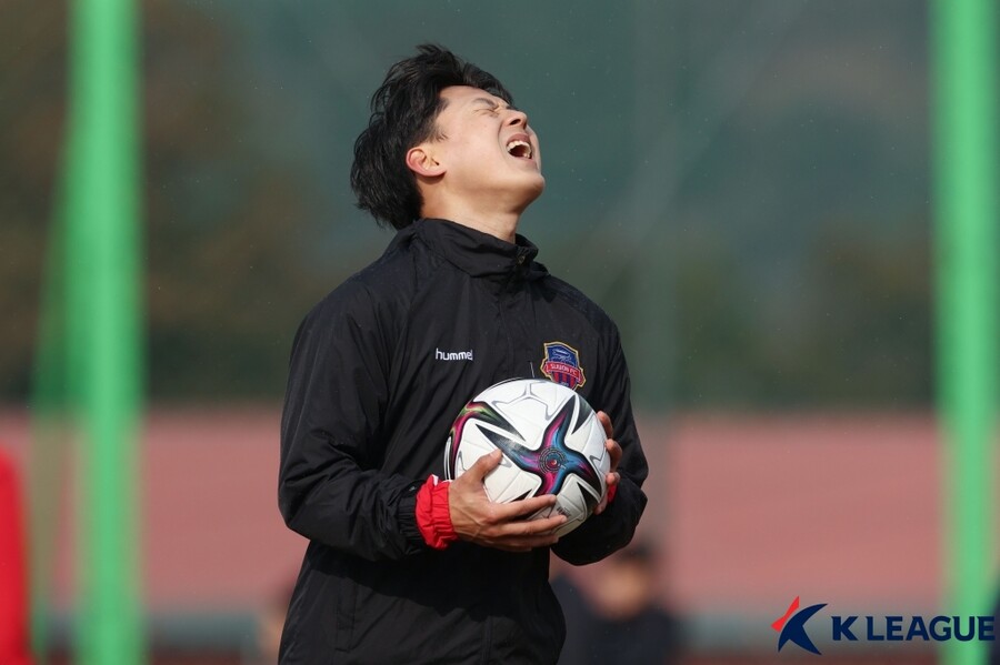 ▲ 수원FC의 이승우 ⓒ한국프로축구연맹