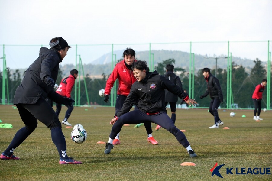 ▲ 수원FC의 이승우 ⓒ한국프로축구연맹