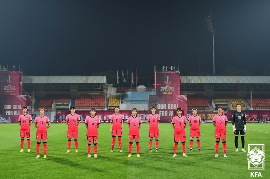 ▲ 대한민국 여자 대표팀 ⓒ대한축구협회