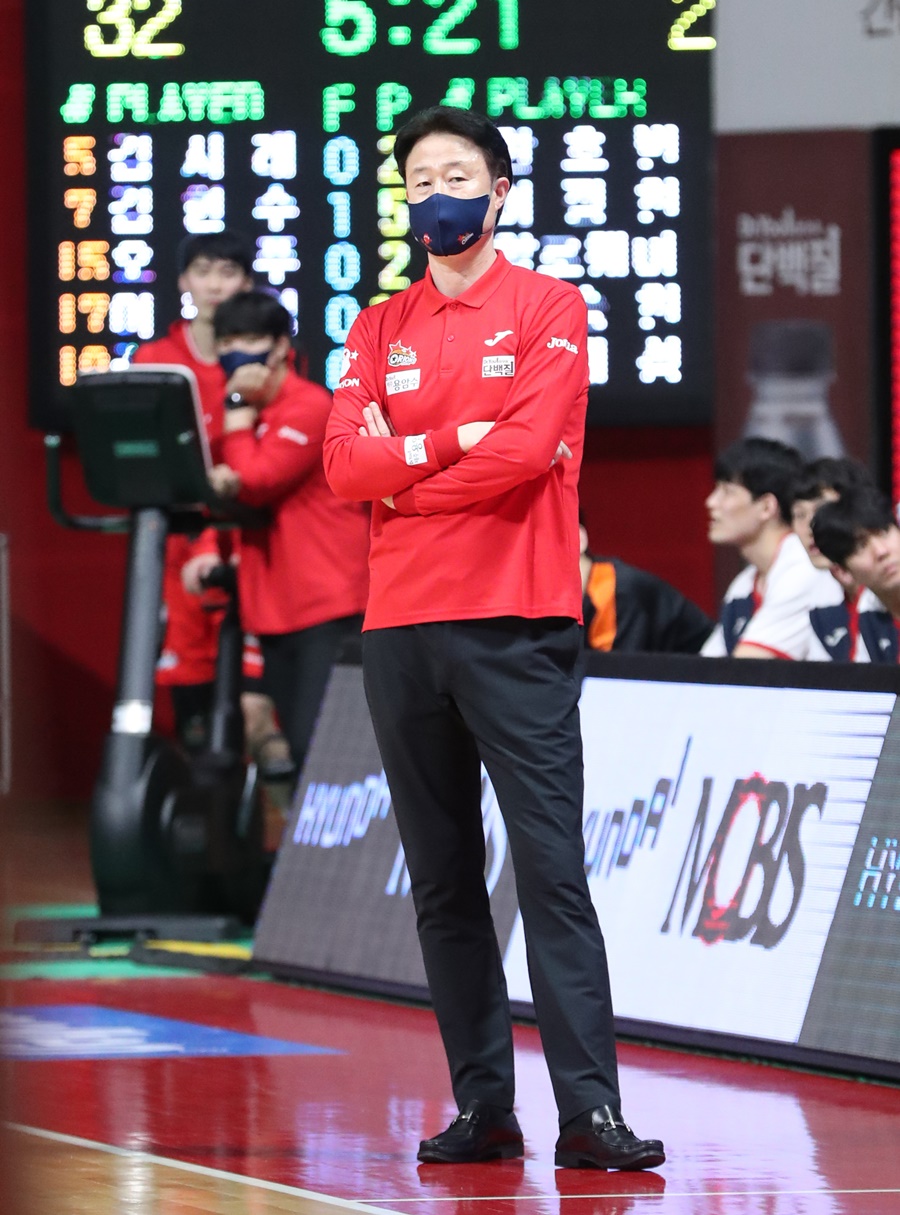 ▲ 고양 오리온 강을준 감독 ⓒ KBL