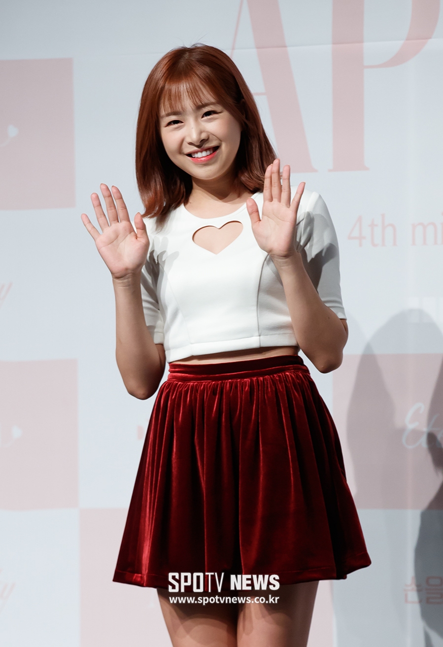 ▲ 에이프릴 채원.  ⓒ스포티비뉴스DB