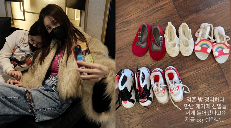 ▲ 윤혜진과 딸 엄지온. 출처| 윤혜진 인스타그램