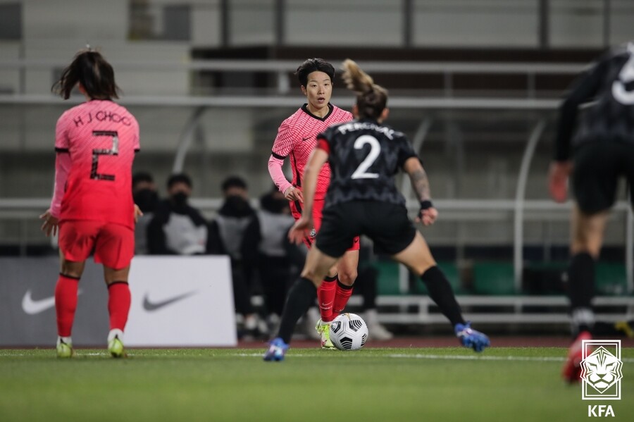 ▲ 여자 대표팀의 주장 김혜리 ⓒ대한축구협회
