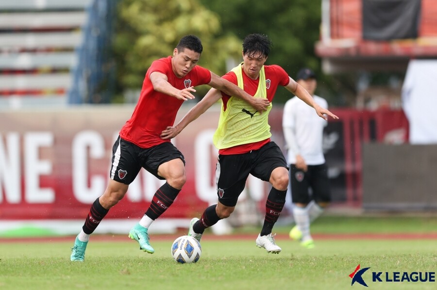 ▲ 이호재(왼쪽)와 이광준(오른쪽) ⓒ한국프로축구연맹