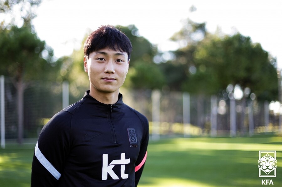 ▲ 터키 안탈리아 전지훈련에서 백승호 ⓒ대한축구협회