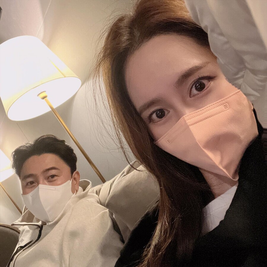 ▲ 안정환(왼쪽), 이혜원. 출처| 이혜원 인스타그램